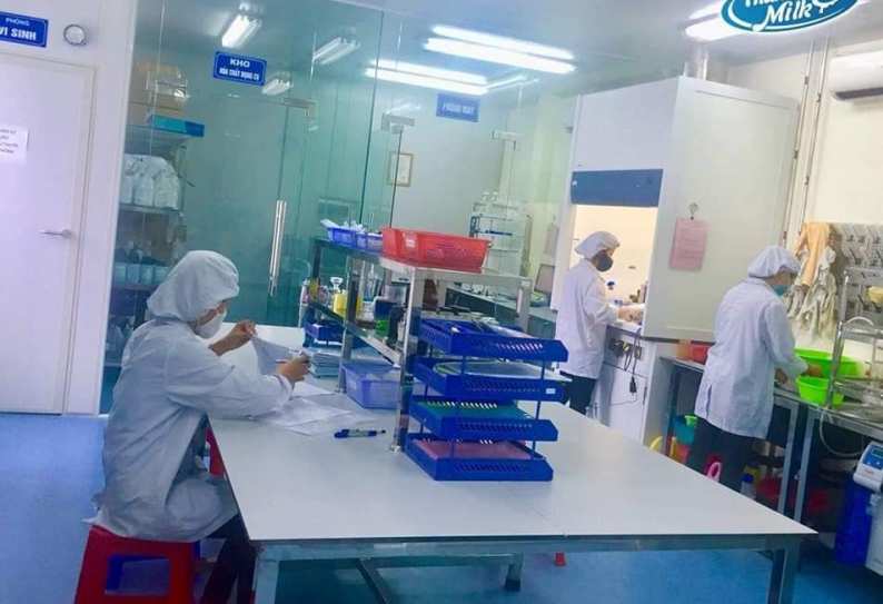 Sữa nghệ B-Care được sản xuất tại Nhà máy Thanh Hằng Milk (Bắc Giang).