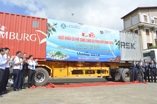 Công ty TNHH Vĩnh Hiệp đã xuất khẩu 14 container với số lượng 296 tấn sang Cảng đến Hamburg, Antwerp của Bỉ và Đức