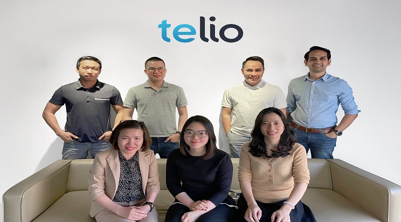 Ceo Telio Bùi Sỹ Phong và các cộng sự sáng lập Telio - Nền tảng thương mại điện tử B2B đầu tiên tại Việt Nam.