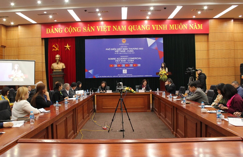 FTA Việt Nam - Cuba vẫn chưa được DN khai thác hiệu quả. doanh nghiệp Việt Nam hiện có 4 Dự án được cấp phép đầu tư tại Cuba