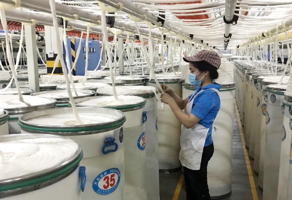 doanh nghiệp FDI nắm phần lớn ngàng sản xuất xơ sợi, với 2,7 tỷ USD