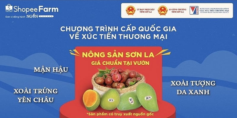 Nông sản Sơn La lên Shopee