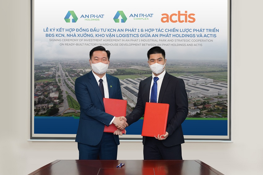Actis và An Phát Complex ký thỏa thuận hợp tác phát triển Dự án mở rộng và cho thuê nhà xưởng/kho bãi trị giá 250 triệu USD.