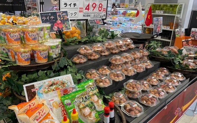 Nông sản Việt Nam ngày càng phổ biến tại thị trường Nhật.