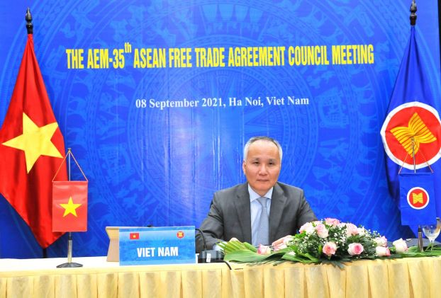 Thứ trưởng Bộ Công Thương Trần Quốc Khánh làm Trưởng đoàn tham dự Hội nghị AFTA 35.
