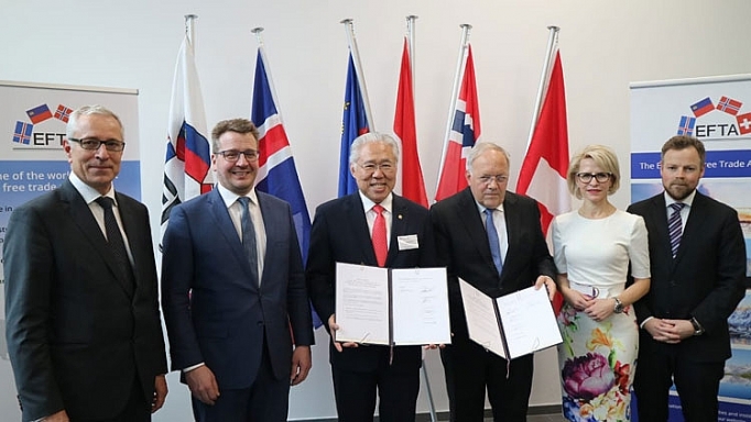 Việc ký kết hiệp định diễn ra khi Indonesia và các nước EFTA đã kết thúc quá trình đàm phán kéo dài gần 8 năm vào ngày 23/11/2018 tại Geneva, Thụy Sỹ.