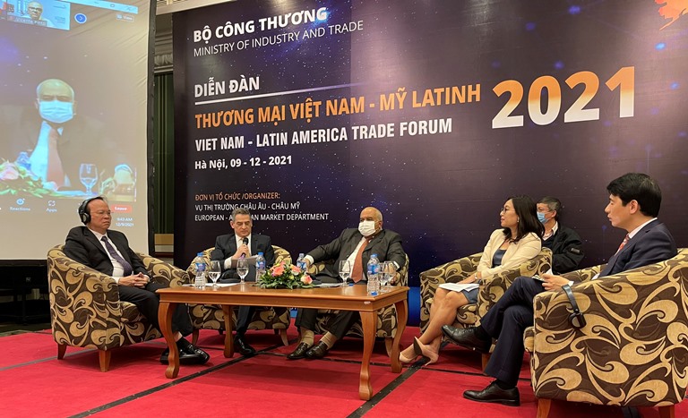 Việt Nam - Mỹ Latinh đặt mục tiêu đưa quan hệ thương mại 2 chiều lên 20 tỷ USD vào cuối năm 2025.