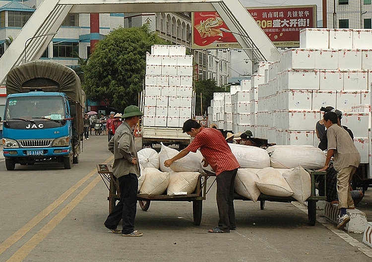 Bộ Công thuong đề xuất Siết xuất khẩu tiểu ngạch sang Trung Quốc từ 2025.