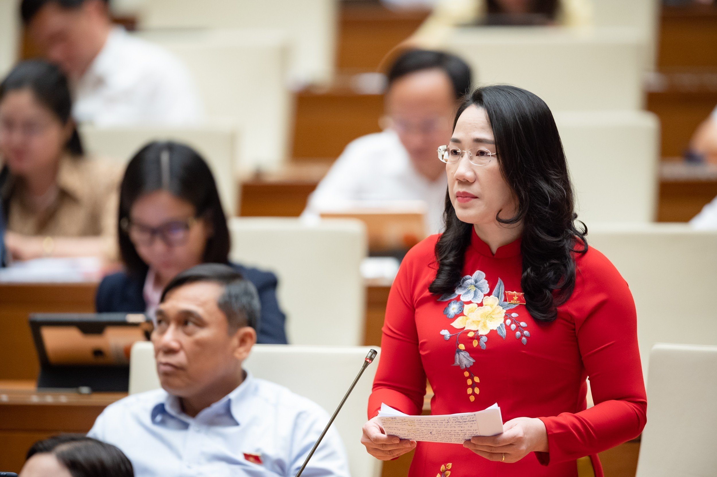 Đại biểu Nguyễn Thị Thủy - Đoàn ĐBQH tỉnh Bắc Kạn