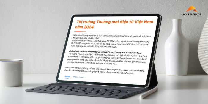 Ngành tiếp thị liên kết tại Việt Nam đạt tốc độ tăng trưởng ấn tượng, quy mô 700-1 tỷ USD năm 2024.