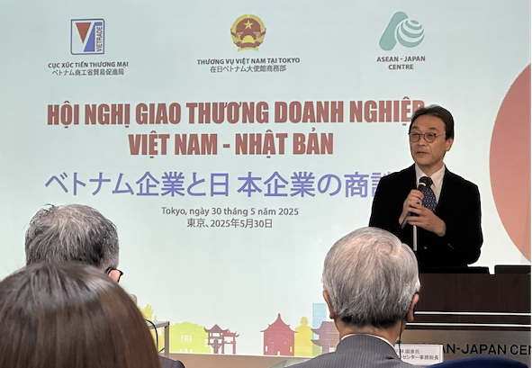 Ông Kunihiko Hirabayashi, Tổng Thư ký Trung tâm ASEAN – Nhật Bản (AJC).