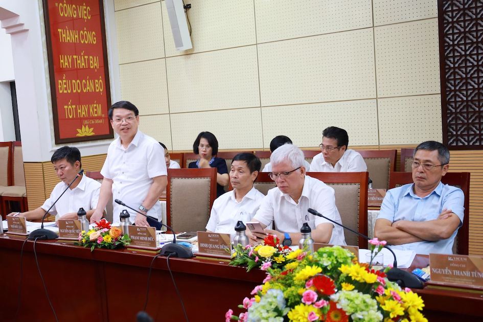 hủ tịch HĐTV Tổng công ty VICEM Nguyễn Quốc Việt ph