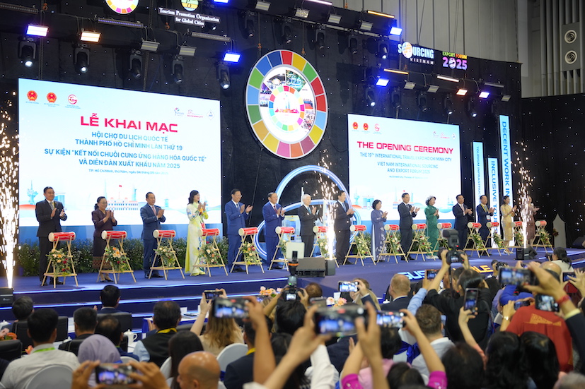 Khai mạc Chuỗi sự kiện “Kết nối chuỗi cung ứng hàng hóa quốc tế - Viet Nam International Sourcing 2025.
