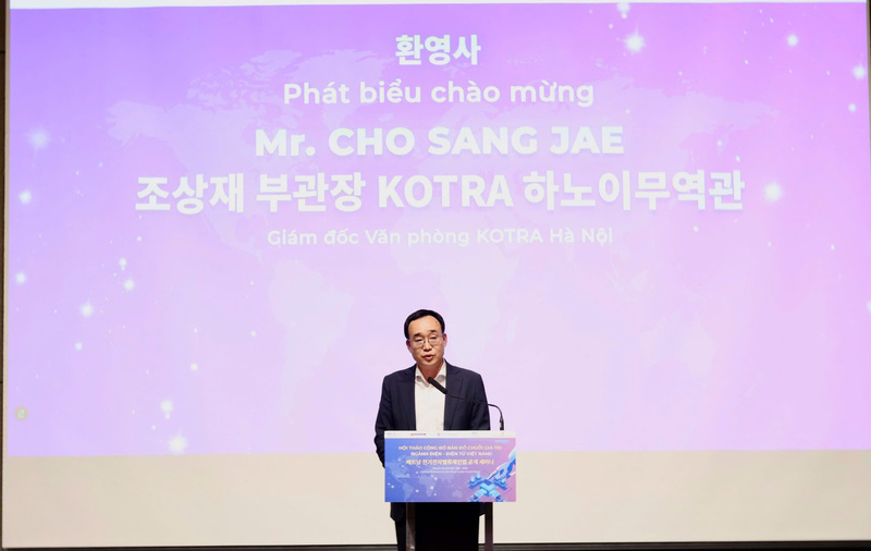 Ông Cho Sang Jae, Giám đốc Văn phòng KOTRA Hà Nội