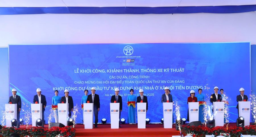 Ch&iacute;nh thức khởi c&ocirc;ng Dự &aacute;n Nh&agrave; ở x&atilde; hội Ti&ecirc;n Dương Park City