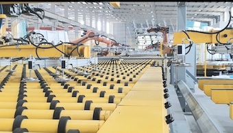 D&acirc;y chuyền sản xuất k&iacute;nh nổi của doanh nghiệp Việt Nam.
