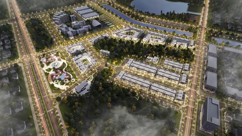Phối cảnh khu đ&ocirc; thị An V&acirc;n Dương (TP Huế) &ndash; khu vực ph&aacute;t triển đồng bộ về hạ tầng v&agrave; tiện &iacute;ch, h&igrave;nh th&agrave;nh diện mạo đ&ocirc; thị mới của th&agrave;nh phố. (Ảnh minh hoạ)