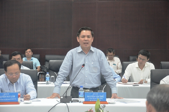 Bộ trưởng Nguyễn Văn Thể ủng hộ Đà Nẵng làm chủ đầu tư Dự án cảng Liên Chiểu.