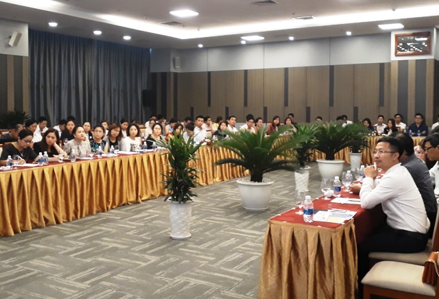 Hơn 100 doang nghiệp trên địa bàn thành phố Đà Nẵng đã đến tham dự Hội thảo.