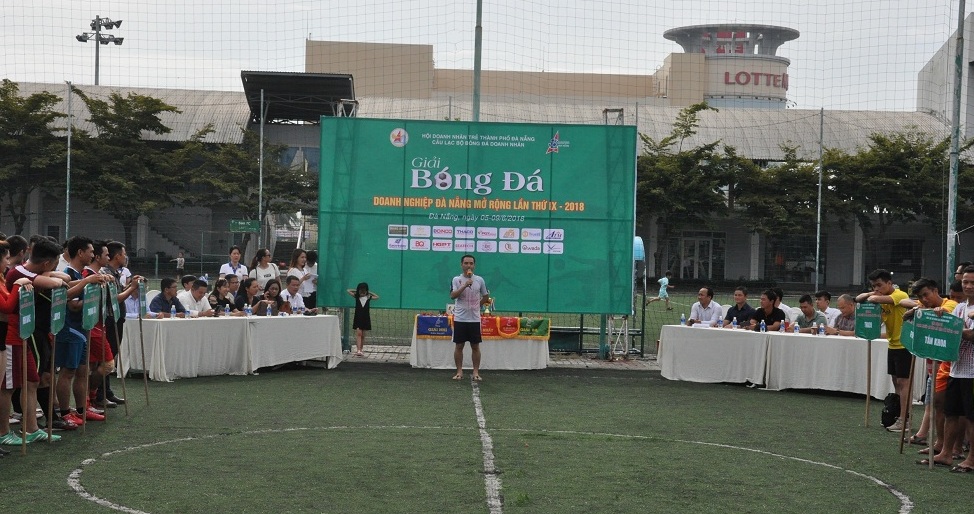 Khai mạc Giải bóng đá doanh nghiệp Đà Nẵng mở rộng lần thứ 9 – năm 2018.