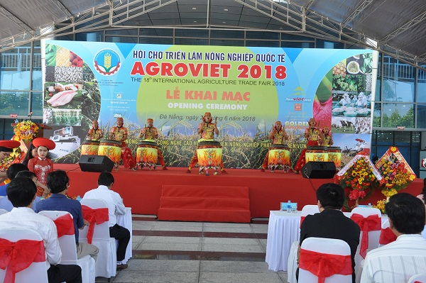  Hội chợ Triển lãm Nông nghiệp Quốc tế AgroViet được tổ chức tại Trung tâm hội chợ triển lãm TP Đà Nẵng.