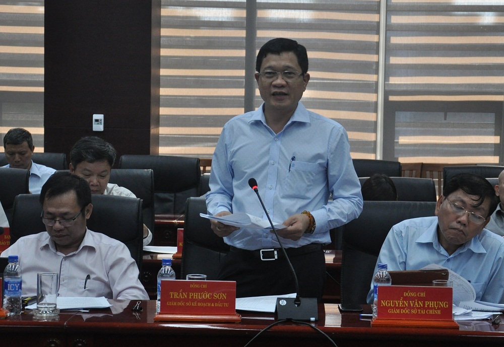 Ông Trần Phước Sơn, Giám đốc Sở KHĐT TP. Đà Nẵng.