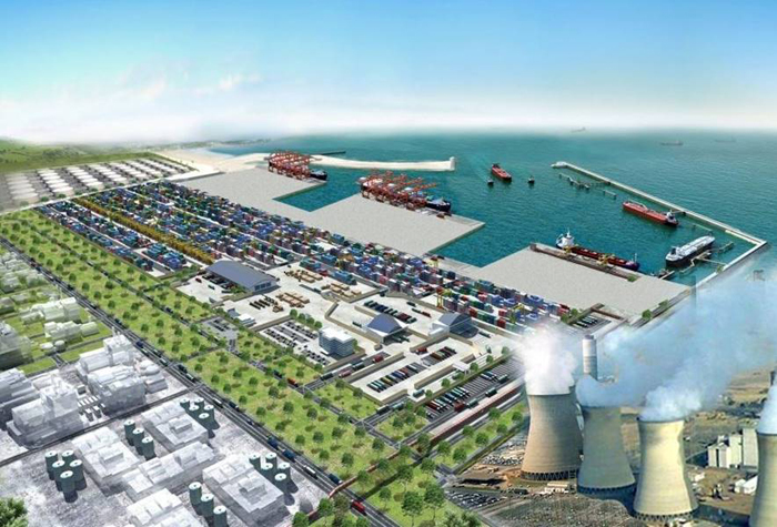 Khu kinh tế Đông Nam Quảng Trị nơi dự kiến triển khai Dự án Bến cảng CFG Nam Cửa Việt.