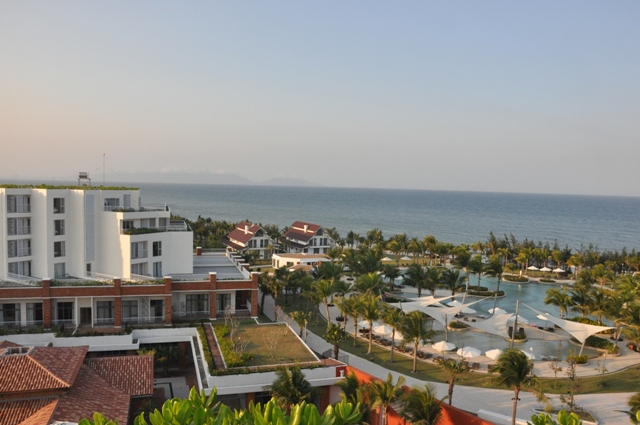 Khu nghỉ dưỡng The Pearl Hoi An nằm ở bãi biển An Bàng, một bãi biển đẹp nhất ở Hội An.