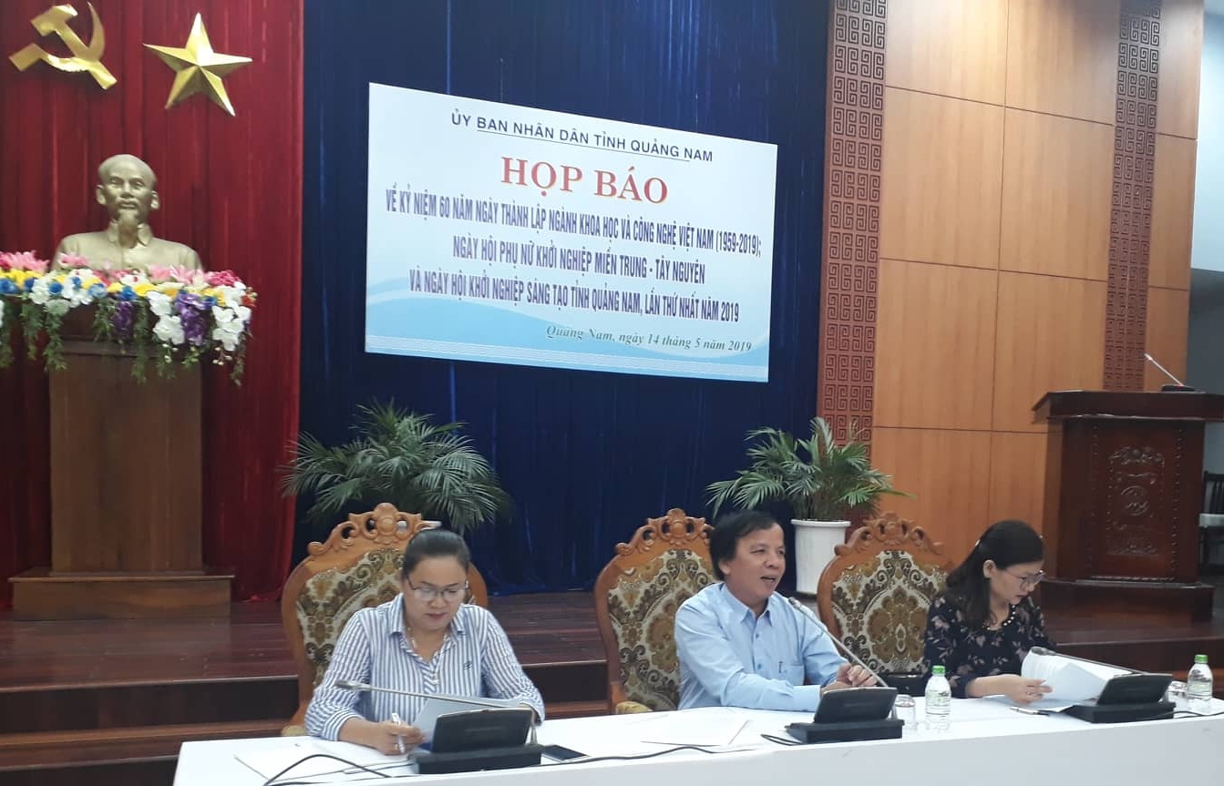 Tỉnh Quảng Nam thông tin về Ngày hội Phụ nữ khởi nghiệp miền Trung - Tây Nguyên.