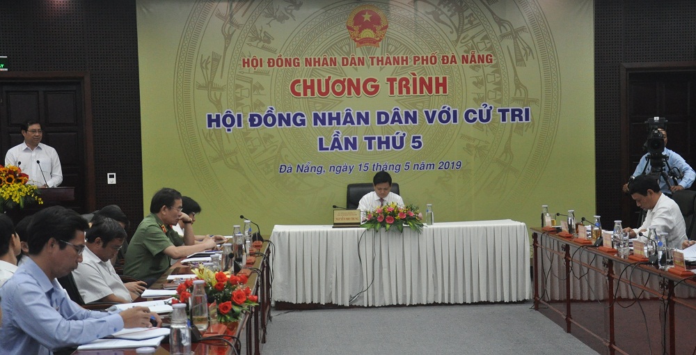 Chương trình Hội đồng nhân dân với cử tri do HĐND TP. Đà Nẵng tổ chức.