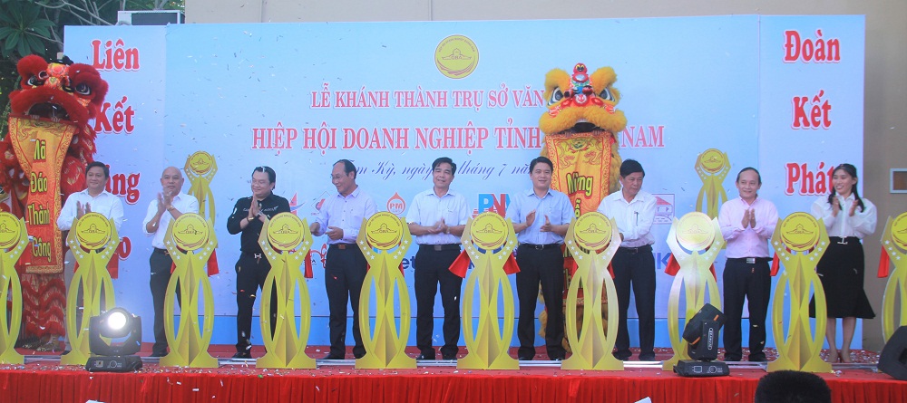 Khánh thành Văn phòng trụ sở Hiệp hội doanh nghiệp tỉnh Quảng Nam.