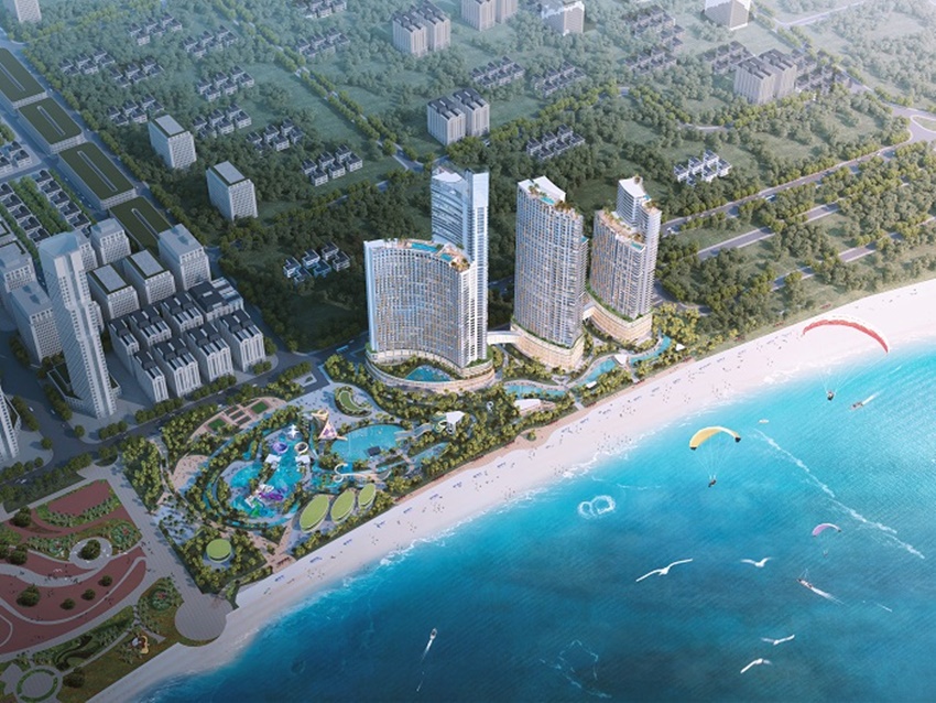 Dự án SunBay Park Hotel & Resort có tổng vốn đầu tư 4.779 tỷ đồng.