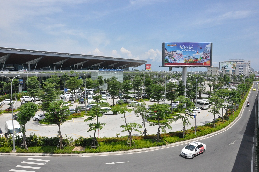 Cảng sân bay quốc tế Đà Nẵng.