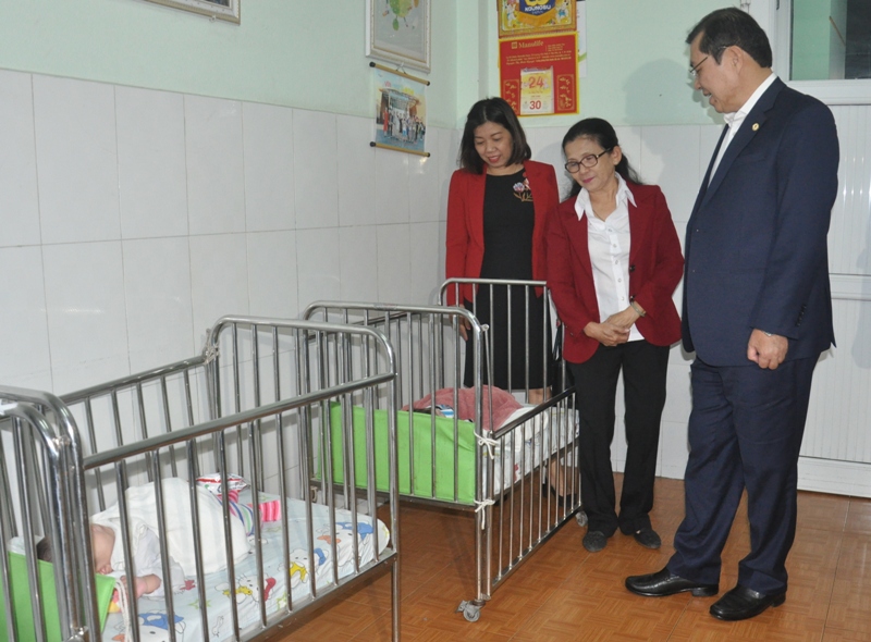 Trung tâm nuôi dưỡng trẻ mồ côi Hội Chữ thập đỏ thành phố Đà Nẵng hiện nuôi dưỡng 23 trẻ mồ côi.