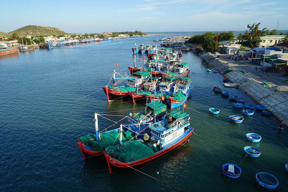 Tỉnh Ninh Thuận có nhiều tiềm năng về phát triển kinh tế biển.
