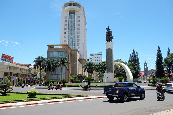 Thành phố Buôn Ma Thuột được định hướng xây dựng trở thành đô thị trung tâm vùng Tây Nguyên.