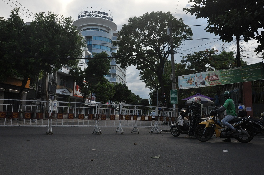 TP.Đà Nẵng đang phong tỏa nhiều bệnh viện để phòng chống dịch covid-19.