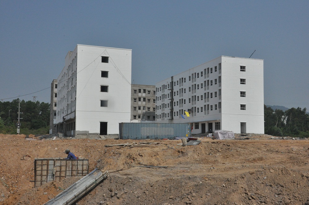 Nhà ở cho công nhân ở Khu công nghiệp Hòa Cầm đã được TP. Đà Nẵng đầu tư xây dựng.