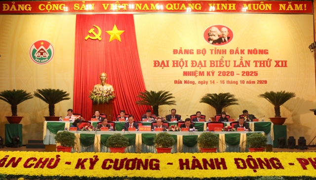 Khai mạc Đại hội đại biểu Đảng bộ tỉnh Đắk Nông lần thứ XII, nhiệm kỳ 2020-2025.
