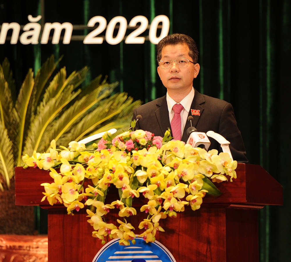 Ông Nguyễn Văn Quảng, Bí thư Thành ủy Đà Nẵng nhiệm kỳ 2020 - 2025.