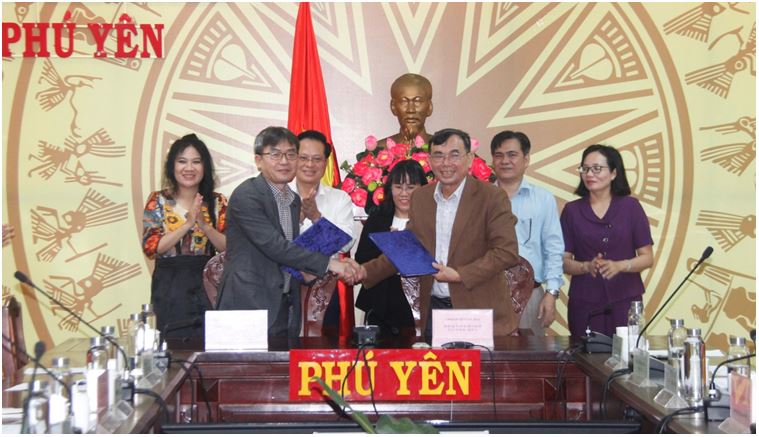 Công ty Cổ phần Gyeonggido ký kết ghi nhớ triển khai Dự án với huyện Tây Hòa, tỉnh Phú Yên.