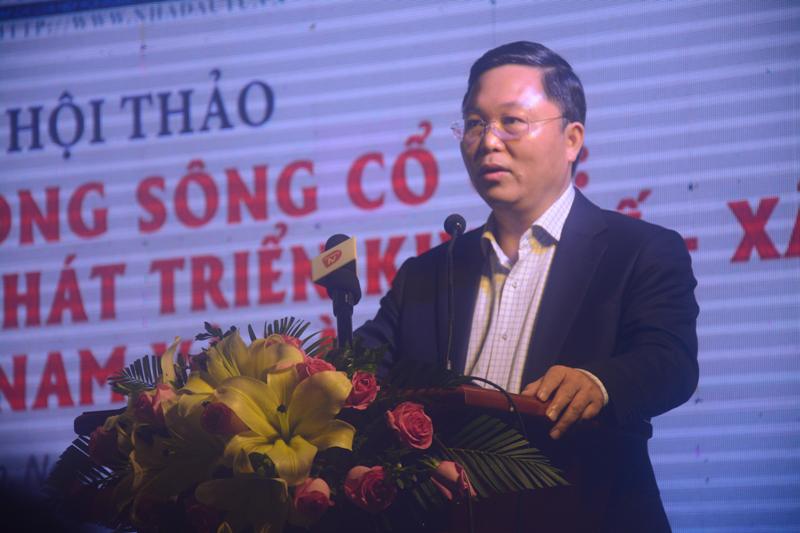 Ông Lê Trí Thanh phát biểu tại hội thảo.