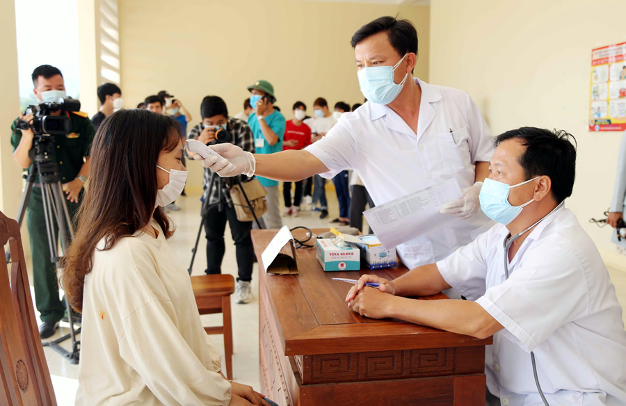 Việc cách ly y tế tại Đà Nẵng được thực hiện chặt chẽ.