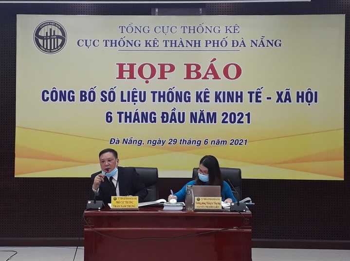 Cục Thống kê Đà Nẵng đã thông tin về tình hình kinh tế - xã hội Thành phố trong 6 tháng đầu năm 2021.