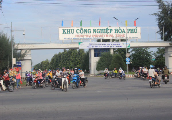 Khu công nghiệp Hòa Phú của tỉnh Đắk Lắk.