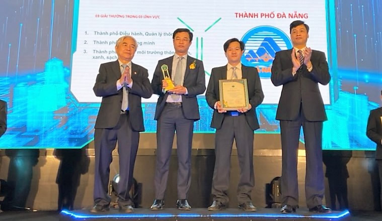 Năm 2021, Đà Nẵng tiếp tục nhận Giải thưởng Thành phố thông minh Việt Nam.