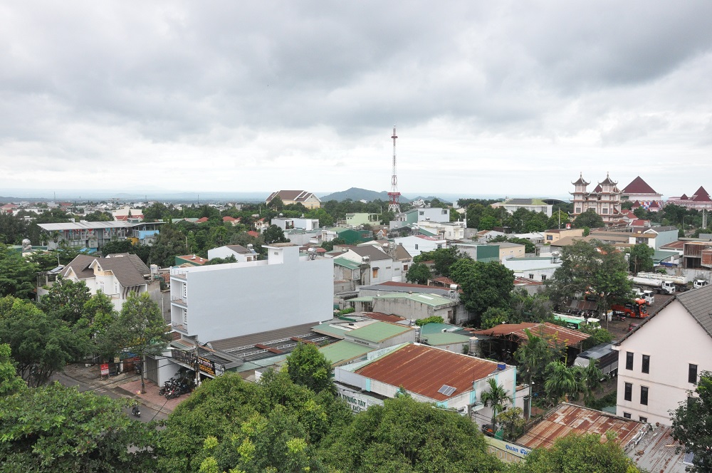 Một góc thành phố Buôn Ma Thuột tỉnh Đắk Lắk.