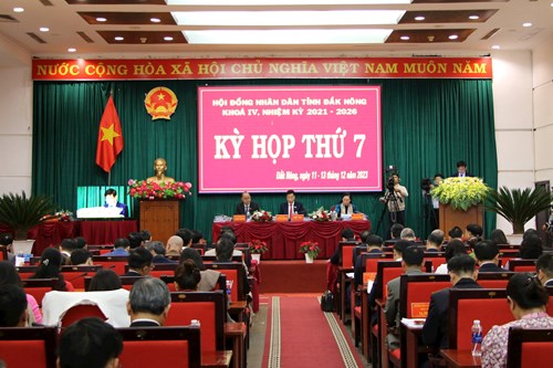 Kỳ họp thứ 7, Hội đồng nhân dân tỉnh Đắk Nông sẽ xem xét, thông qua nhiều nghị quyết quan trọng.