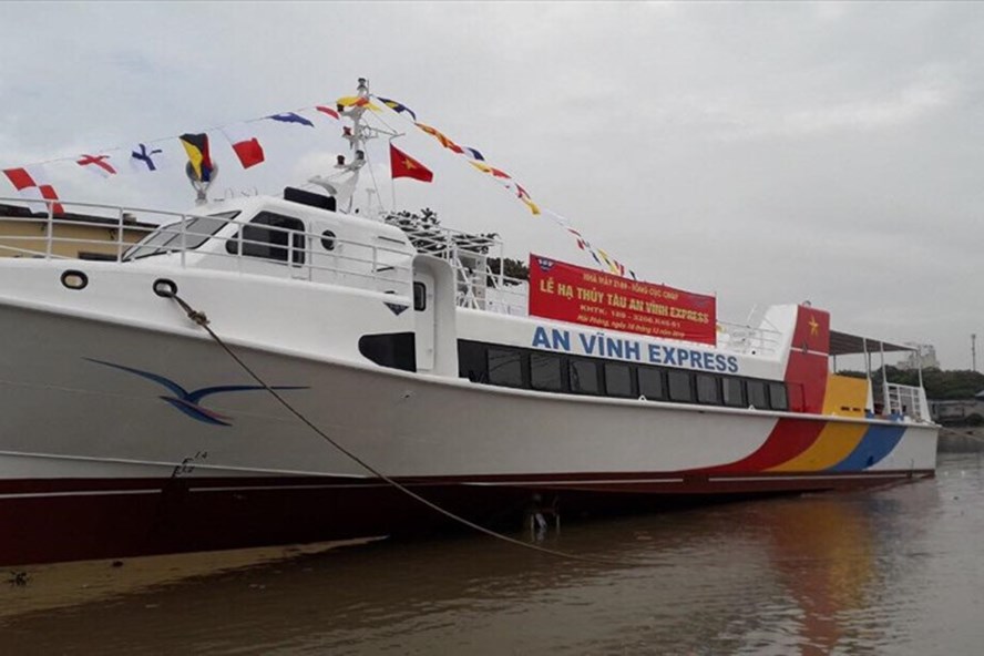 tàu An Vĩnh Express sẽ đưa vào khai thác phục vụ hành khách vào đầu năm 2019