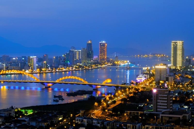 Vẻ đẹp thành phố Đà Nẵng về đêm